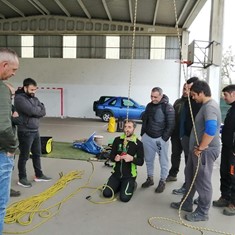 Curso traballos en altura en árbores CR4